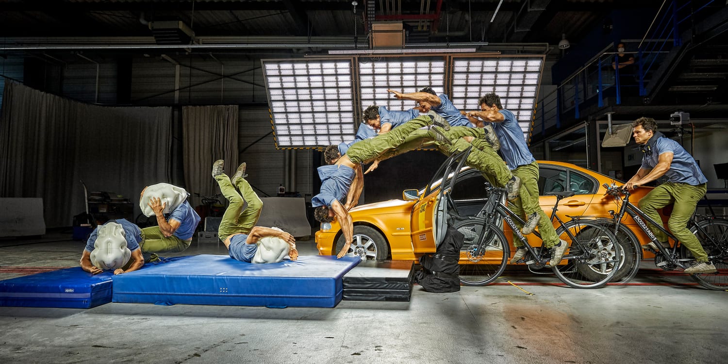 FahrradAirbag Hövding 3 im ADAC Crashtest ADAC